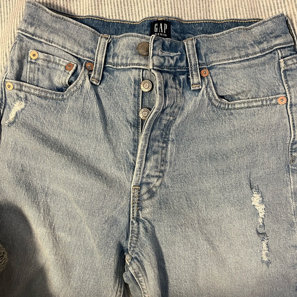 GAP Women's Light Blue Jeans